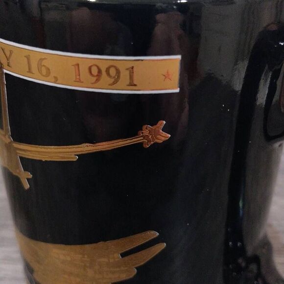 Vintage Operation Desert Storm Kuwait Liberation Coffee Mug - Picture 6 of 10
